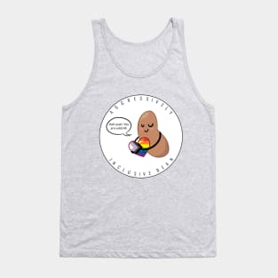 Progressive Pride: Aggressively Inclusive Bean Tank Top